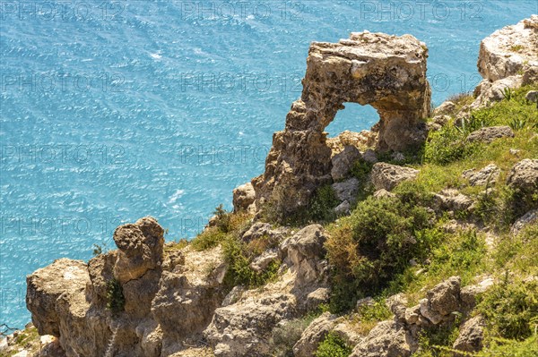 The cliffs of Cape Aspro near Pissouri, Cyprus, Europe
