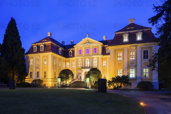 Baroque Rammenau Castle, Rammenau Castle in Rammenau near Bischofswerda in the district of Bautzen