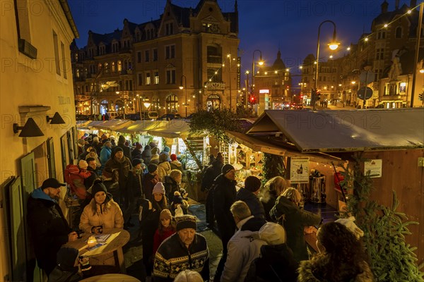 The Elbhangfest Christmas market on Körnerplatz is still an insider's tip in Dresden's Christmas