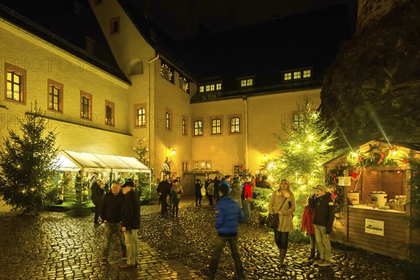 Scharfenstein Castle Christmas Market
