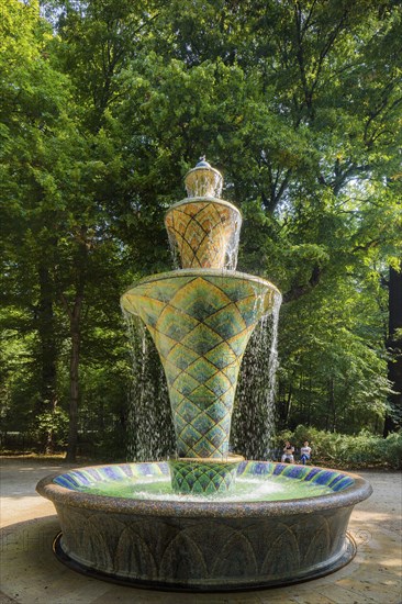 Mosaic Fountain in the Great Garden