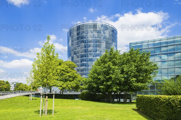 The Transparent Factory in Dresden is one of three production sites of Volkswagen Sachsen GmbH. The