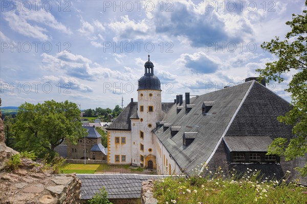 Frauenstein View to the castle