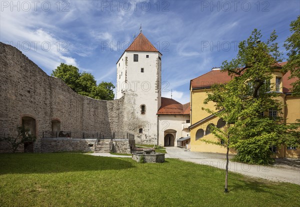 Neuburg am Inn Castle, Neuburg am Inn, Lower Bavaria, Bavaria, Germany, Europe
