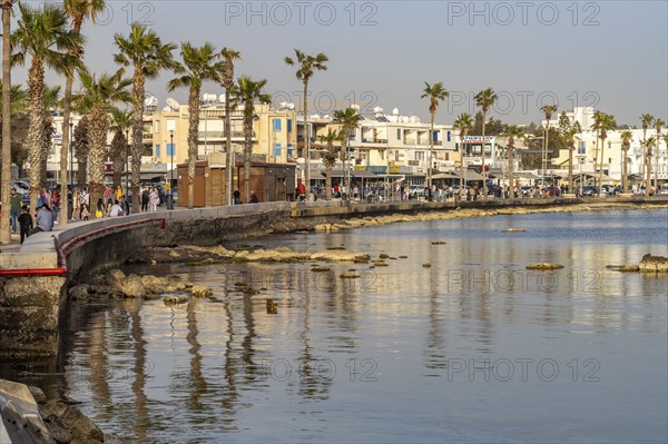 Waterfront in Paphos, Cyprus, Europe