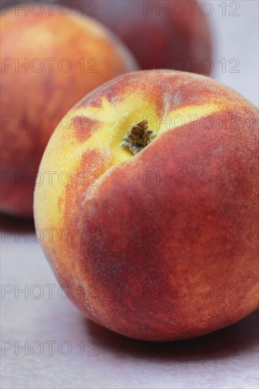 Peach, several peaches (Prunus persica)