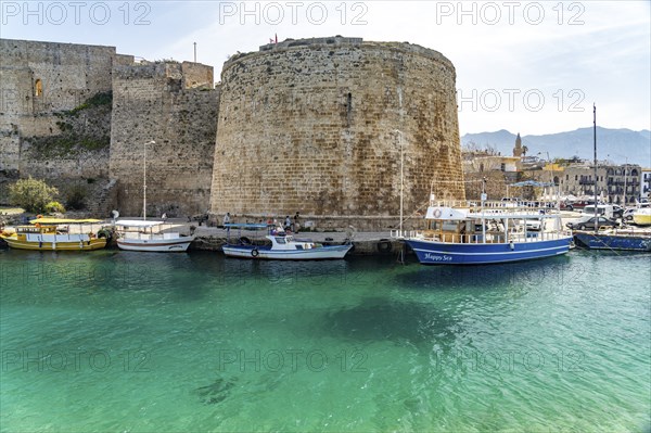 Kyrenia or Girne Port and Fortress, Turkish Republic of Northern Cyprus