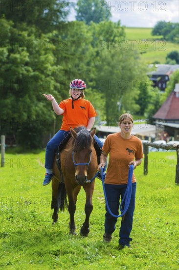 Curative riding on the Andershof farm