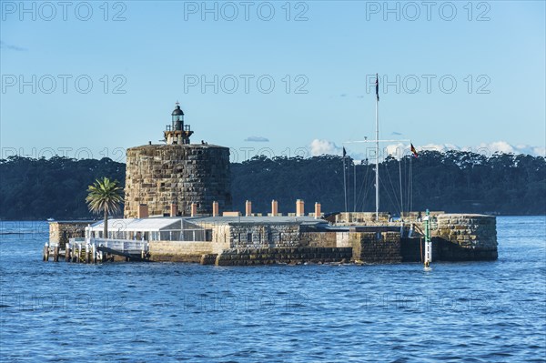 Lighthouse in Sydney harbour, Sydney, New South Wales, Australia, Oceania