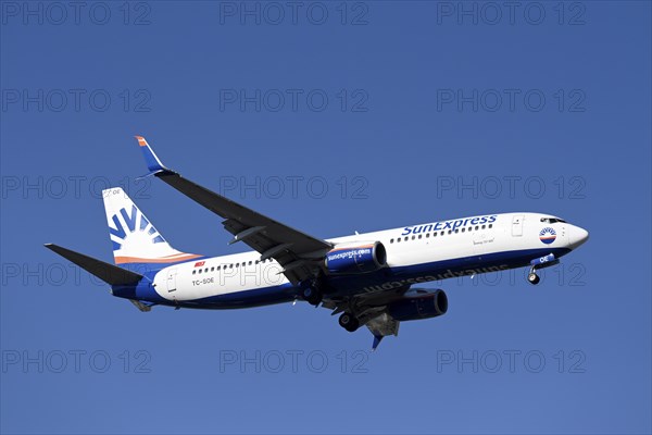 Aircraft SunExpress, Boeing 737-800, TC-SOE
