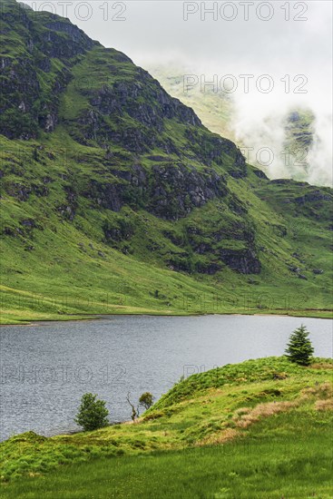 Rest and be Thankful Viewpoint of Glen Kinglas and Glen Croe, Scotland, UK