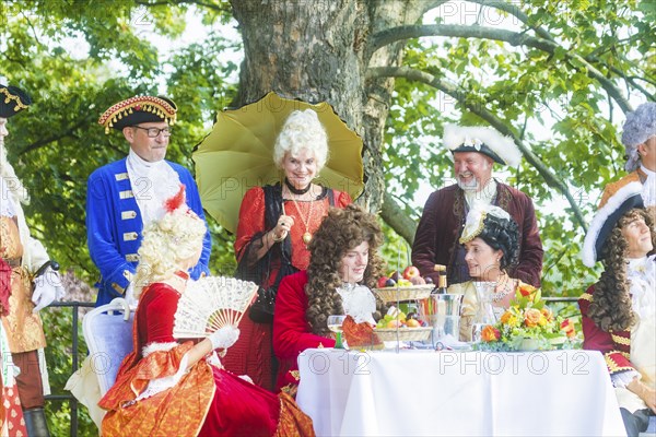 Pleasure gondolas in 1719 The 300th anniversary of the prince's wedding in 1719 was celebrated in