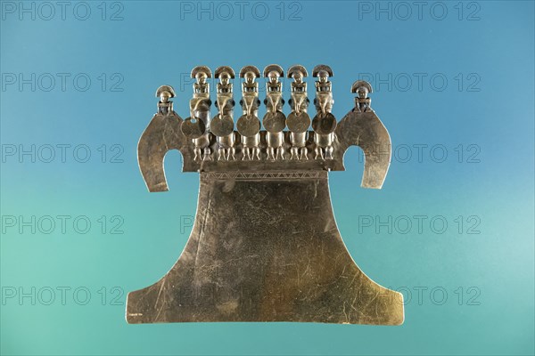 Artefacts in the gold museum, Bogota, Colombia, South America