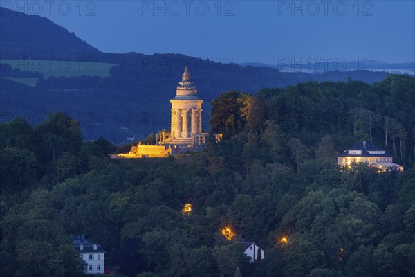 The fraternity memorial in the south of Eisenach on the Göpelskuppe is the war memorial for the 87