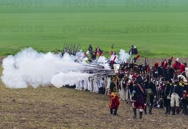 Battle re-enactment Grossgörschen