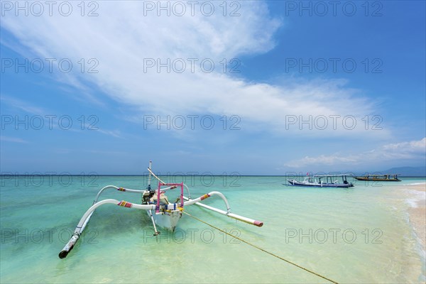 Traditional old fishing boats, beach, sea, turquoise, clean, blue sky, weather, seafaring, ocean,