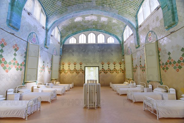 Interior of Hospital of the Holy Cross and Saint Paul (Hospital de la Santa Creu i Sant Pau) by