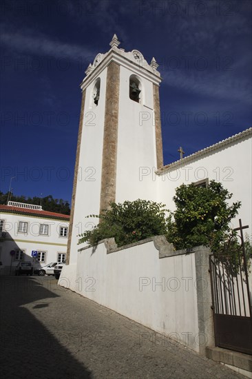 Church in the spa town of Monchique, Algarve, Portugal, Europe