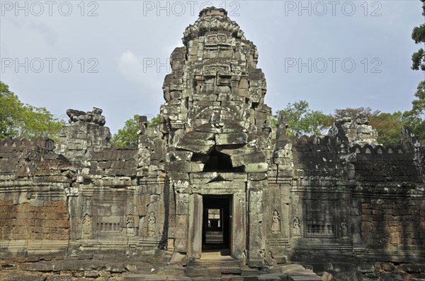 Main shrine, Prasat Ta Som, Angkor, Cambodia, Asia