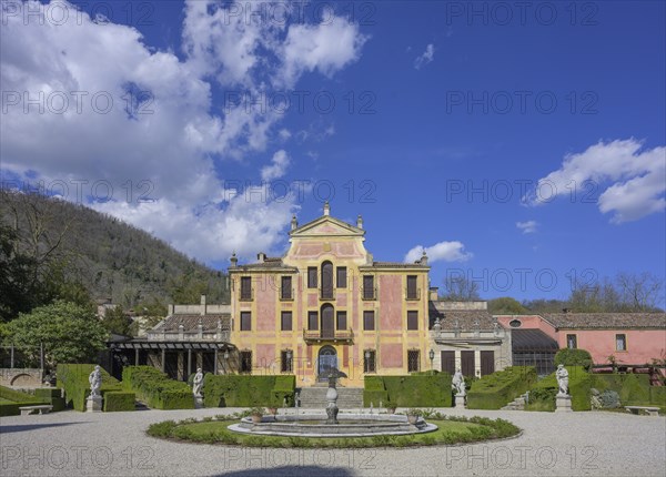 Villa Barbarigo, Valsanzibio, Galzignano Terme, Province of Padua, Italy, Europe