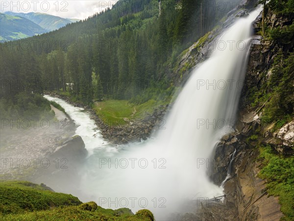 Krimml Waterfalls, Krimml, Pinzgau, Hohe Tauern National Park, Salzburg, Austria, Europe
