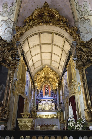 Chapel of Our Lady of Agony, Interior, Viana do Castelo, Minho, Portugal, Europe