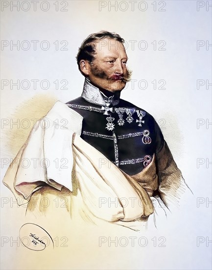 Friedrich Karl Fürst zu Schwarzenberg (born 30 September 1800 in Vienna, died 6 March 1870 in