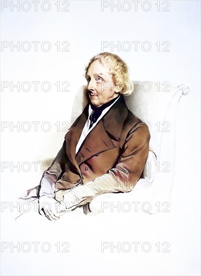 Johann Adam von Abensberg und Traun, 1761, 1843, Historical, digitally restored reproduction from a