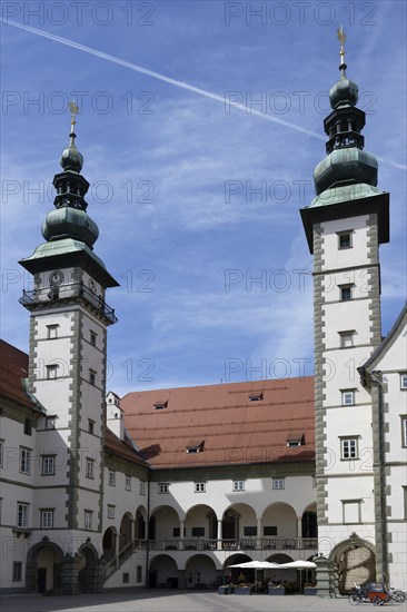 Landhaus, Innere Stadt, Klagenfurt, Carinthia, Austria, Europe
