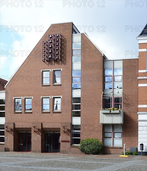 City Hall in the Town Eckernförde, Schleswig, Holstein, Germany, Europe