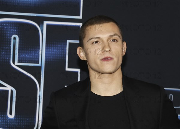 Tom Holland at the Los Angeles premiere of 'Spies In Disguise' held at the El Capitan Theatre in