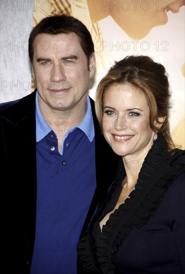 John Travolta and Kelly Preston at the Los Angeles premiere of 'The Last Song' held at the ArcLight