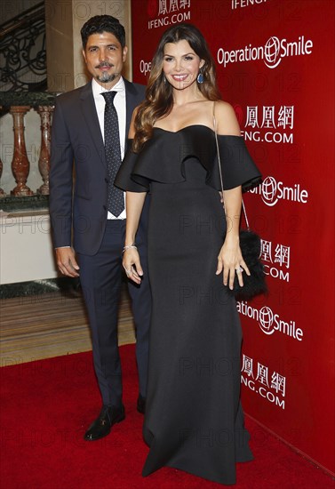 Ali Landry and Alejandro Gomez Monteverde at the 2016 Operation Smile's Annual Smile Gala held at