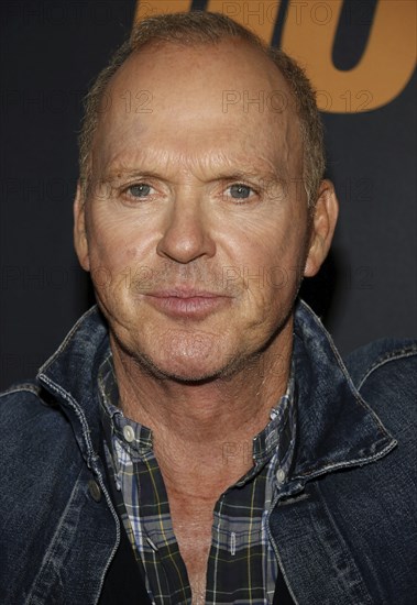 Michael Keaton at the Los Angeles premiere of 'Knox Goes Away' held at the Academy Museum of Motion