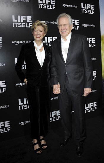 Warren Beatty and Annette Bening at the Los Angeles premiere of 'Life Itself' held at the ArcLight