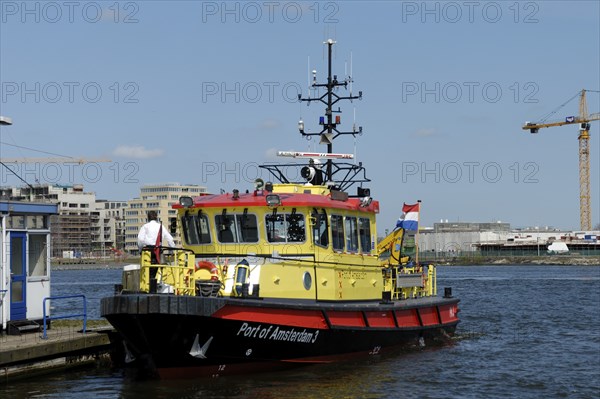 Pilot vessel Port of Amsterdam 3 in Amsterdam, Holland