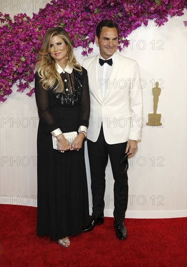 Mirka Federer and Roger Federer at the 6th Annual Academy Awards held at the Dolby Theater in