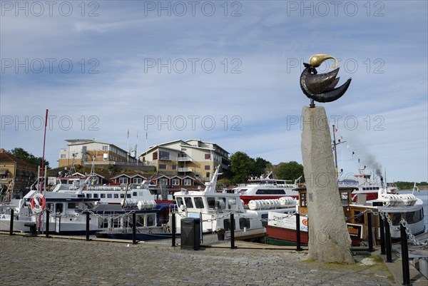 Harbour in Strömstad, Bohuslän, Sweden, Europe