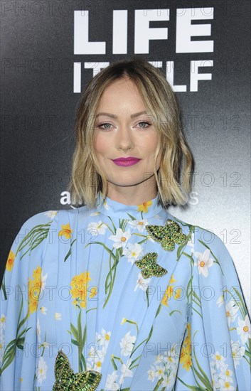 Olivia Wilde at the Los Angeles premiere of 'Life Itself' held at the ArcLight Cinemas in