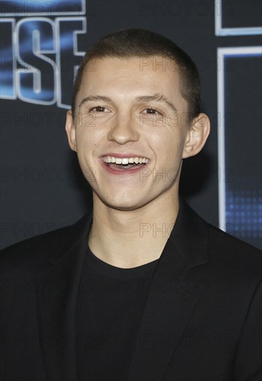 Tom Holland at the Los Angeles premiere of 'Spies In Disguise' held at the El Capitan Theatre in