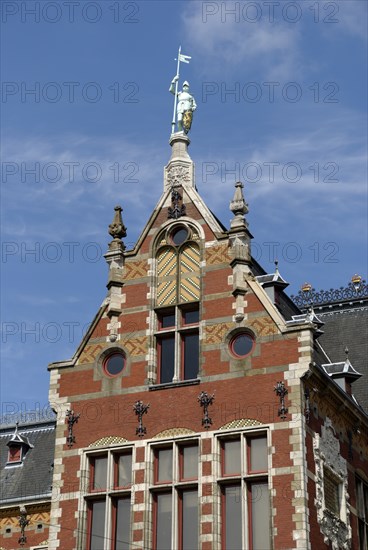 Centraal Station in Amsterdam, Holland