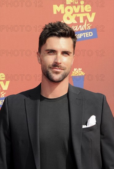 Tyler Stanaland at the 2022 MTV Movie and TV Awards held at Barker Hangar in Santa Monica, USA on