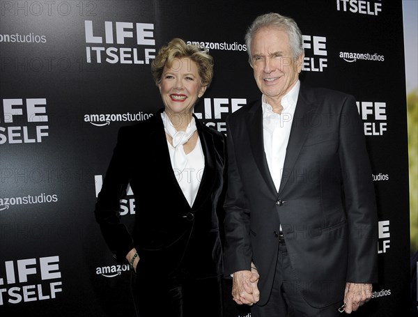 Warren Beatty and Annette Bening at the Los Angeles premiere of 'Life Itself' held at the ArcLight