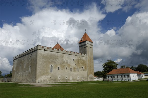 Castle in Kuressaare, Saaremaa, Estonia, Europe