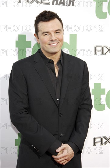 Seth MacFarlane at the Los Angeles premiere of 'Ted held at the Grauman's Chinese Theatre in