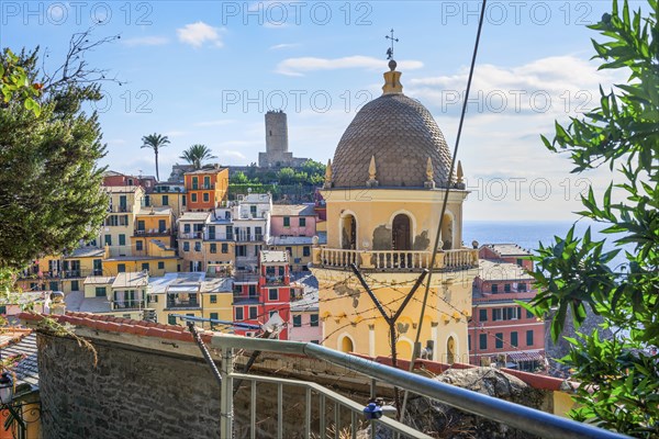 Church of St. Margaret of Antioch in Vernazza, Italy, Europe