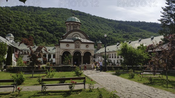 Orthodox Holy Trinity Cathedral of Cozia Monastery, Transylvania, Romania, Europe