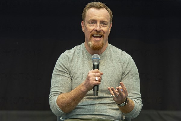 STUTTGART, GERMANY, JUN 30th 2018: Toby Stephens (Black Sails, Lost in Space) at Comic Con Germany