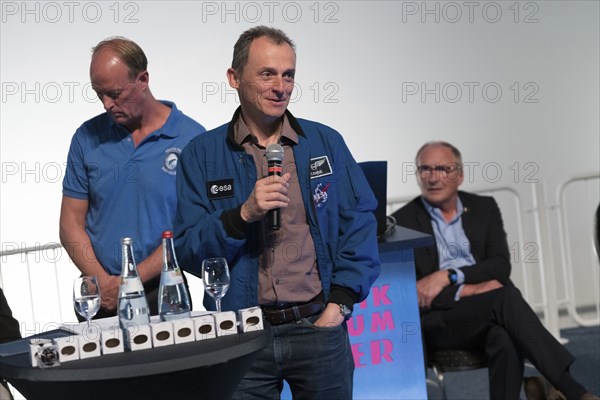 SPEYER, 21 MAY 2022, Presentation of the ASE Universal Astronaut Pin to Pedro Francisco Duque at