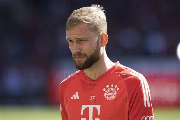 Konrad LAIMER FC Bayern Munich in front of the match